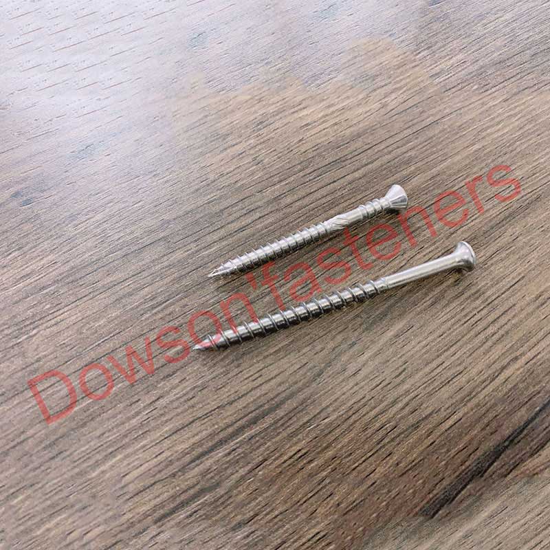 Tornillo para terrazas SS304